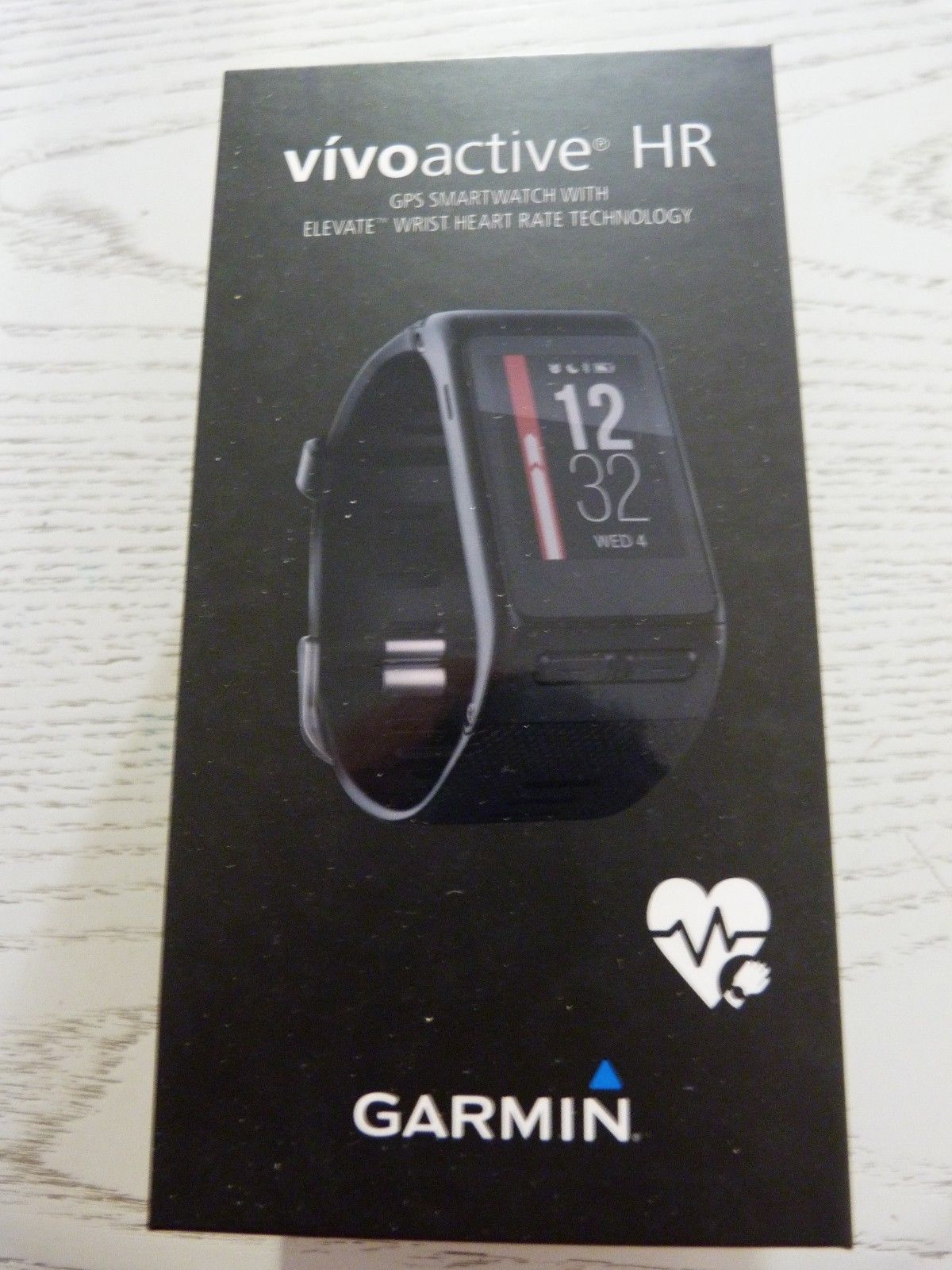 GARMIN Vivoactive HR GPS Smartwatch schwarz NEU NP 269 €