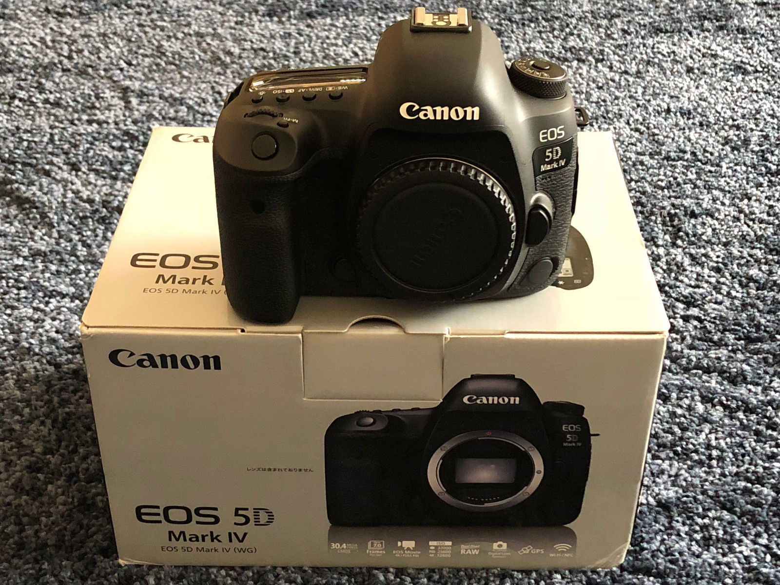 Canon EOS 5D Mark IV 30.4MP Digitalkamera - Schwarz (Nur Gehäuse)