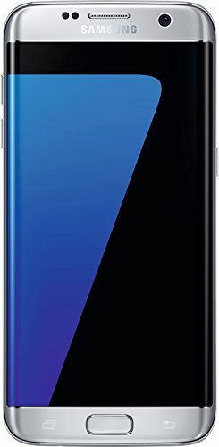 Samsung Galaxy S7 EDGE Smartphone (5,5 Zoll (13,9 cm) Touch-Display, 32GB interner Speicher, Android OS) silber