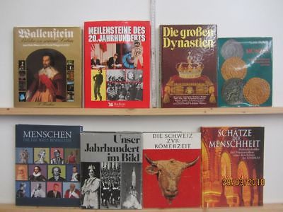 20 Bücher Bildbände Kunst Kultur Geschichte Weltgeschichte