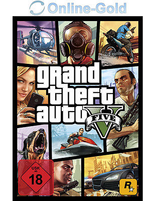 Grand Theft Auto V 5 Key - GTA 5 - PC Spiel Download Game Code [DE][EU][PC][NEU]