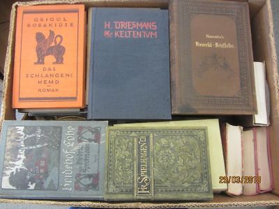 52 Bücher antiquarische Bücher
