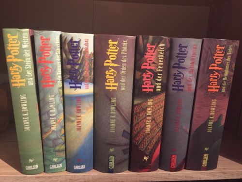 Harry potter 1-7 Bücher gebunden