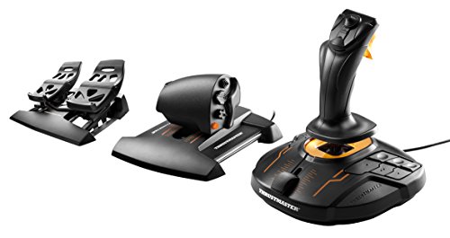 Thrustmaster T16000M FCS Flight Pack (Hotas System inkl. Pedale, T.A.R.G.E.T Software, PC)