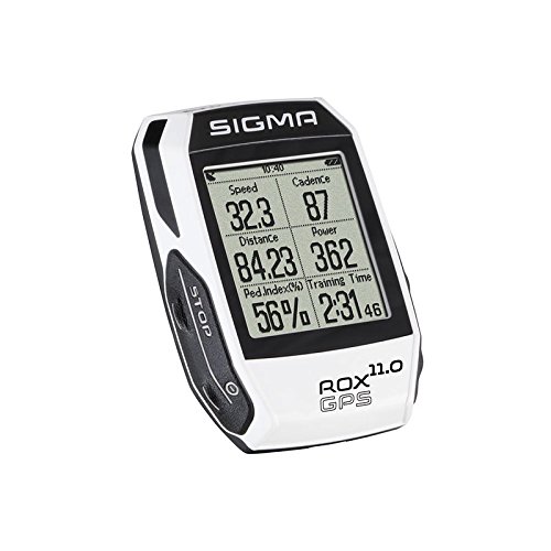 SIGMA SPORT ROX 11.0 Cycle Computer Set white 2018 wireless cycle computer