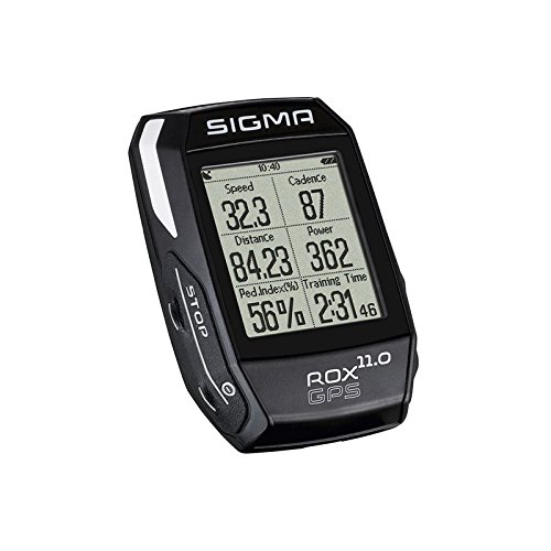 Sigma Sport Fahrrad Computer ROX 11.0 GPS Set black, Track-Navigation, Smart-Connectivity, Strava, Schwarz