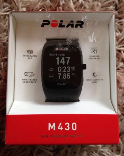 Polar M430, grau, GPS Sportuhr mit Pulsmessung am Handgelenk !! (NEU + OVP)