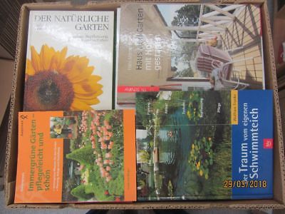 34 Bücher Garten gärtnern Gartengestaltung Gartenpflege Gartenkunst