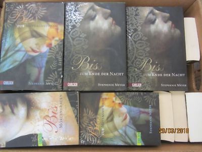 Stephenie Meyer 29 Bücher Twighlight Saga Biss zum....  Vampirromane Fantasy