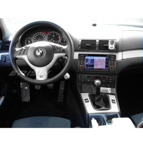 Autoradio Android5.1 DAB+DVD GPS DTV-EIN WiFi Navi BMW 3er E46 M3 Rover75 MG ZT