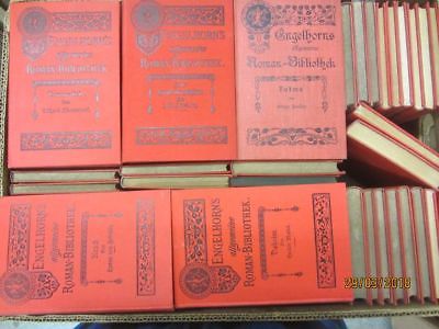 96 Bücher antiquarische Bücher Engelhorns allgemeine Roman Bibliothek