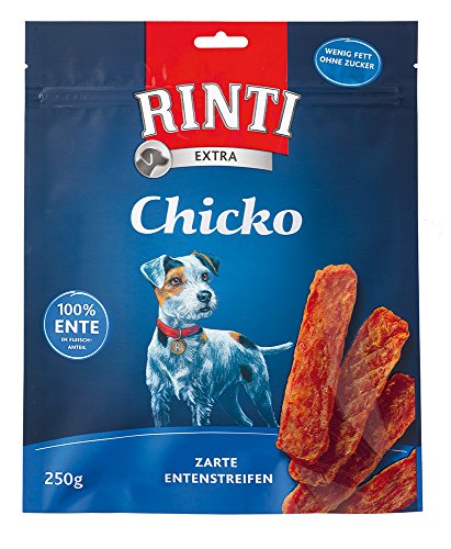 Rinti Hundesnacks Extra Chicko Ente 250 g, 3er Pack (3 x 250 g)