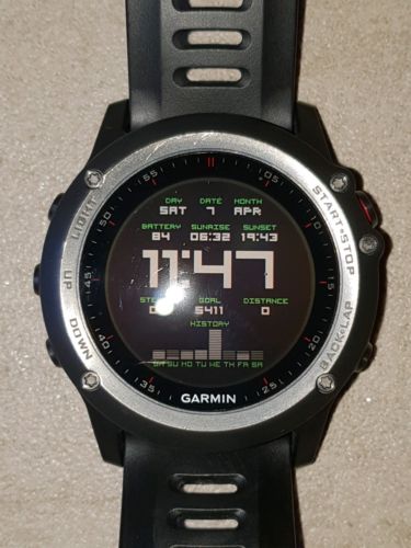 Garmin Fenix 3 Multisport Uhr (grau/schwarz, Restgarantie!) 