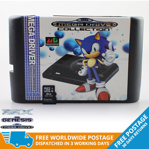 NEW Everdrive for Sega Mega Drive and 32X | FREE 8GB SD | FREE SHIPPING