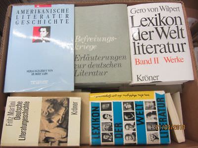 39 Bücher Literatur Lexikon der Weltliteratur Erläuterungen zur Weltliteratur