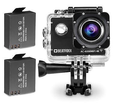 Kompakte 4K Unterwasser Kamera ideal für Fahrrad, Motorrad und Tauchsport