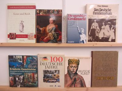 23 Bücher Bildbände Kunst Kultur Geschichte deutsche Geschichte