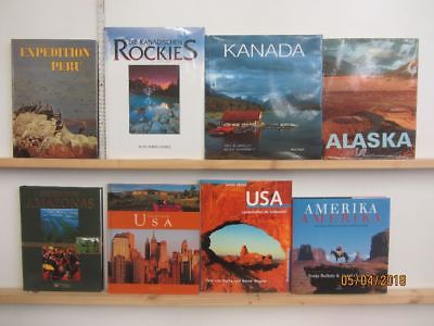 23 Bücher Bildbände Amerika amerikanische Länder amerikanische Städte