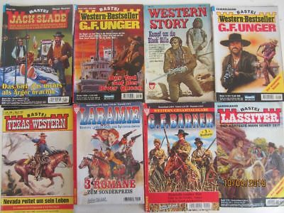 120 Romanhefte Western Westernromane G. F. Unger Jack Slade Laramie u.a.