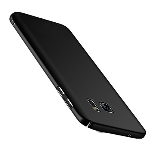 Samsung Galaxy S7 Hülle, Wouier® Mode-Design Ultra Slim Federleicht Anti-dropping Schrubben PC Hart Hülle Schutzhülle für Samsung Galaxy S7 (Samsung Galaxy S7, Black)