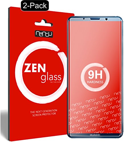 ZenGlass - The Thin Glass I 2 x Flexible Glas-Folie für Huawei Mate 10 Pro Panzerglas I Display-Schutzglas 9H