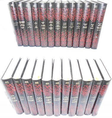 Agatha Christie Bücher Sammlung 24 Bände Bücherpaket Krimi Editions Rencoutre!!!
