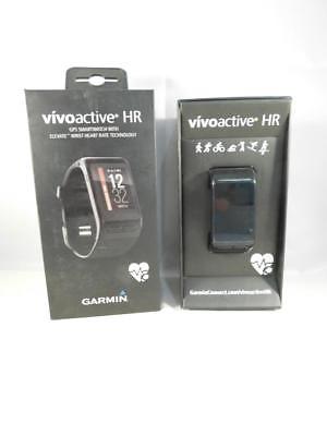Garmin vivoactive HR Sport GPS-Smartwatch Aktivitätentracker Sportuhr Schwarz XL