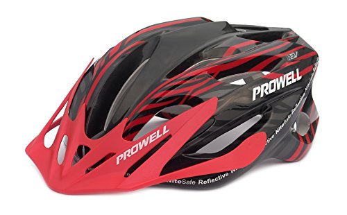 Prowell F59 Fahrradhelm Rot / Schwarz. Gr. L (59-65 cm)