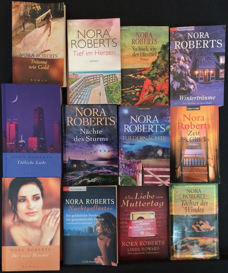 SAMMLUNG PAKET - 25 Romane von Nora Roberts in 24 Büchern - Kinder des Sturms ua