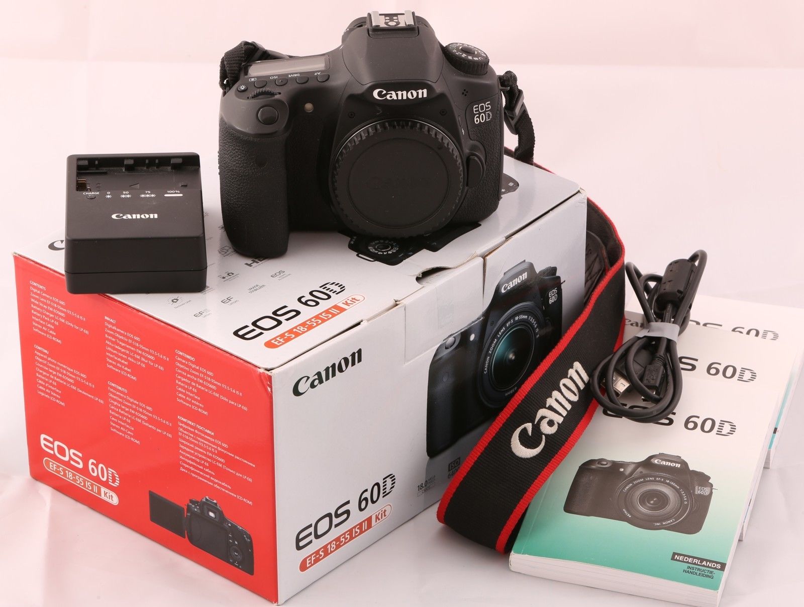 Canon EOS 60D digitale Spiegelreflexkamera in Originalverpackung
