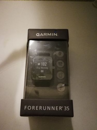 GARMIN Forerunner 35 GPS-Laufuhr Smartwatch Herzfrequenzmessung schwarz-NEU
