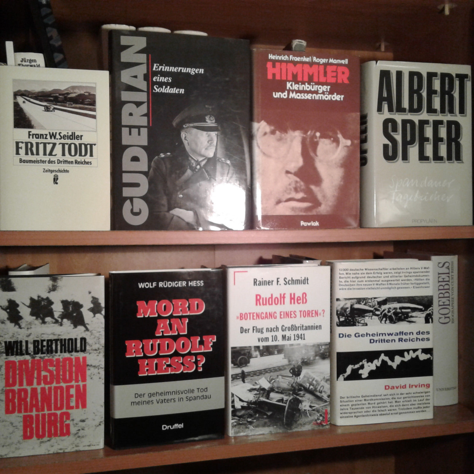 70 Bücher-Sammlung Hitler NS SS Krieg Goebbels