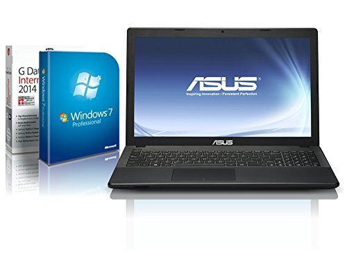 ASUS F551 (15,6 Zoll) Notebook (Intel N2840 Dual Core 2x2.42 Turbo, 4GB RAM, 750GB S-ATA HDD, Intel HD Graphic, HDMI, Webcam, USB 3.0, WLAN, DVD-Brenner, Windows 7 Professional 64 Bit) [geprüfte erneut verpackte Originalware] #4913
