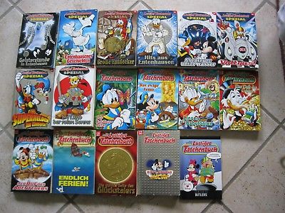 Konvolut 16 Stück Lustige Taschenbücher  Walt Disney Comics