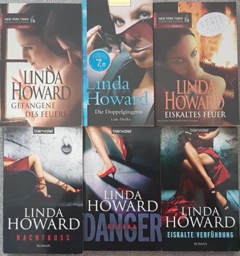 Bücherpaket Linda Howard 6 Frauenromane