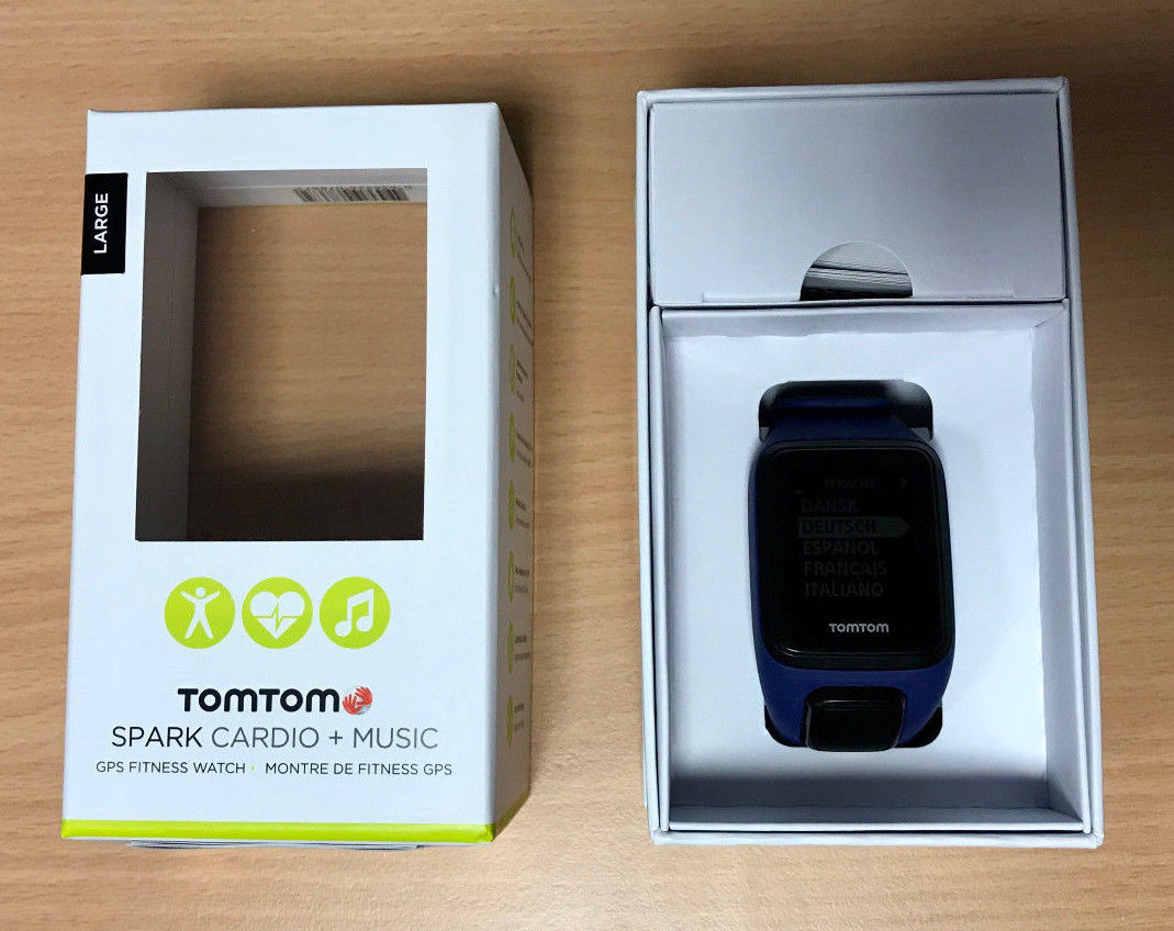 TomTom Spark Cardio + Musik GPS-Fitnessuhr mit Herzfrequenzmesser & MP3 ab 1€