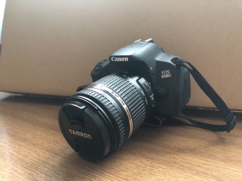 Digitale Spiegelreflexkamera Canon EOS 650D + Tamron 18-270mm Objektiv