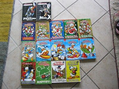 Konvolut 16 Stück Lustige Taschenbücher Sondereditionen Walt Disney Comics