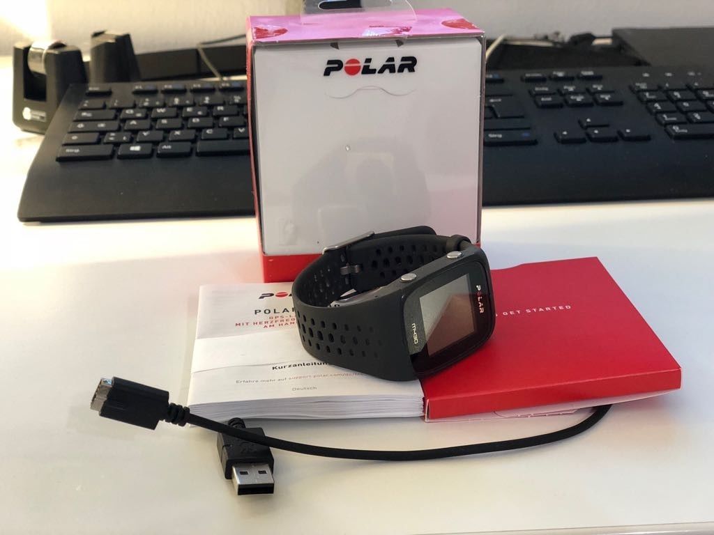 Polar M430, schwarz, GPS Sportuhr mit Pulsmessung am Handgelenk !!