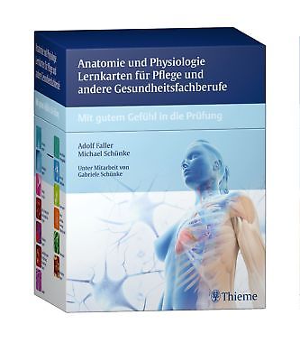 Anatomie und Physiologie Lernkarten für Pflege und andere Gesundheitsfachberuf..