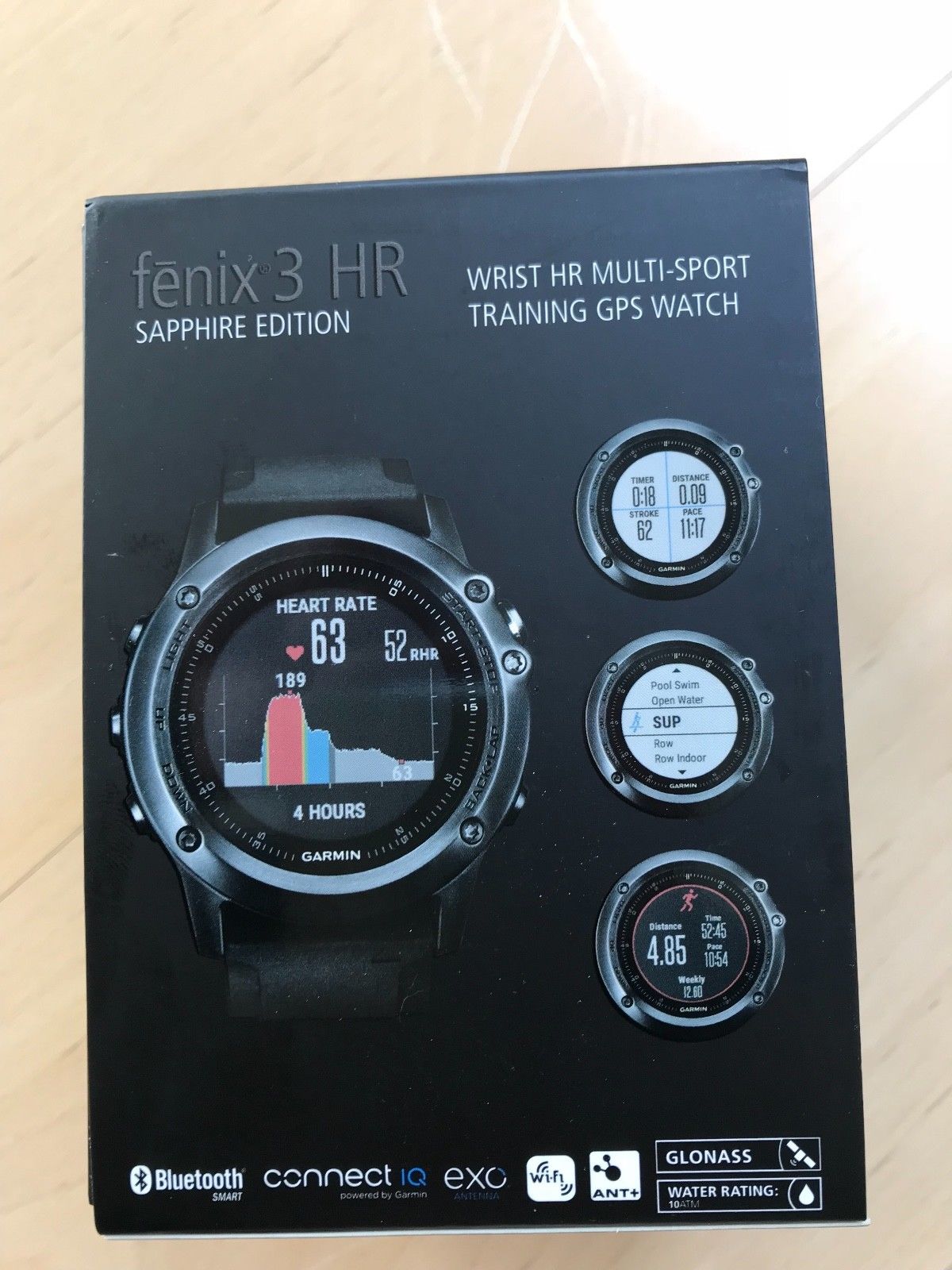 Garmin Fenix 3 HR  Saphire Edition Multisport GPS Handgelenkmessung