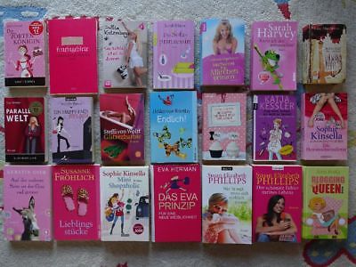 Bücher Paket 21 sexy Frauenromane Gier Fröhlich Kinsella Kürthy Engelmann Harvey