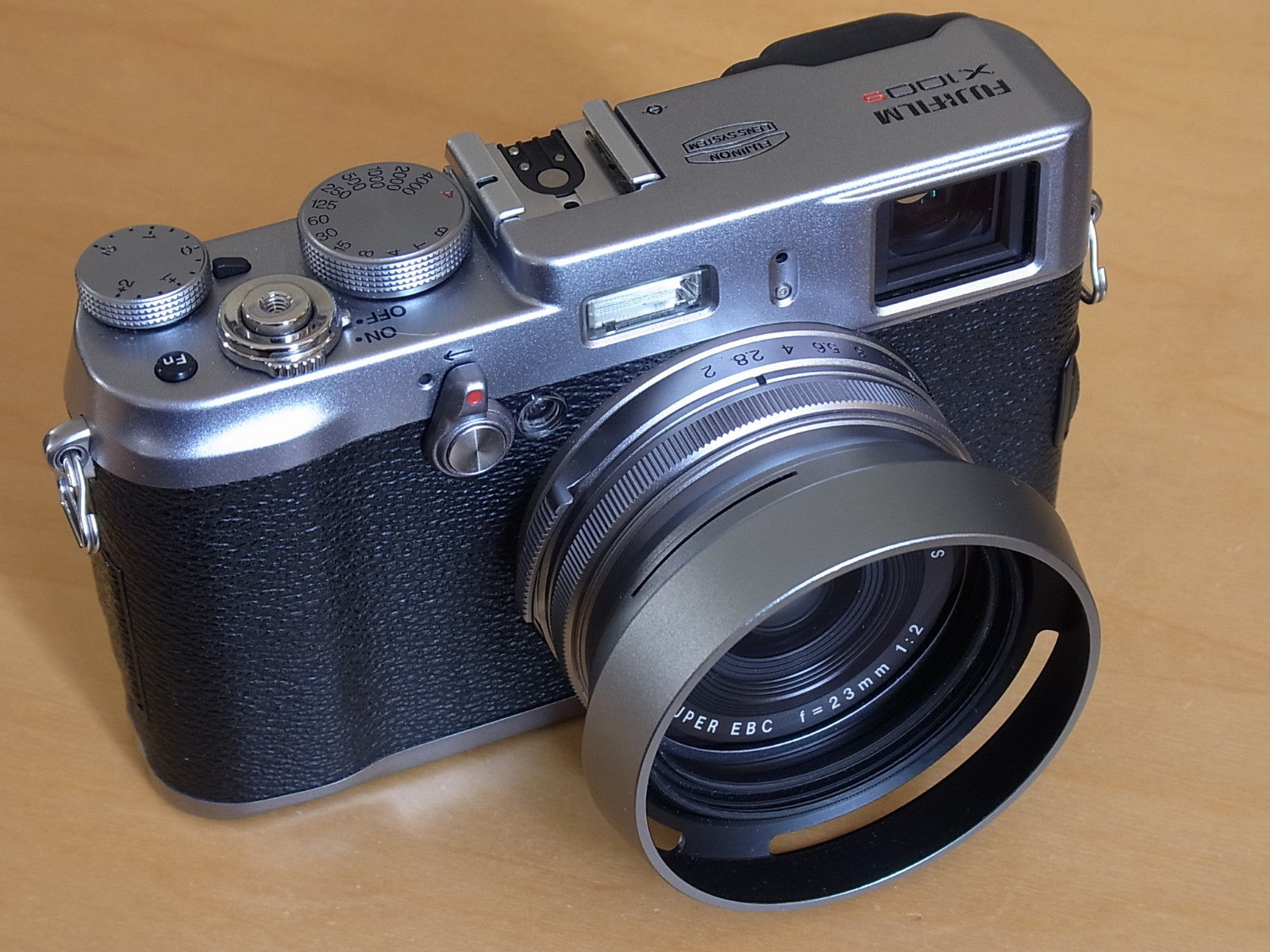 Fuji x-100s Kamera silber Fujifilm x Gehäuse Top-Zustand