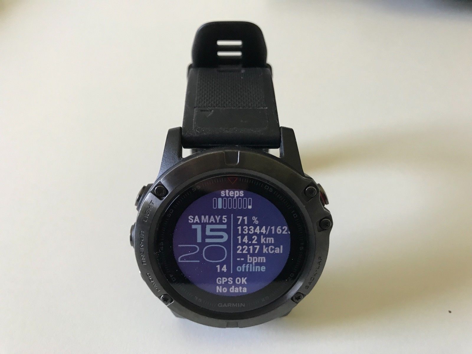 Garmin Fenix 5X Smartwatch Saphirglas GPS - Gebraucht in OVP