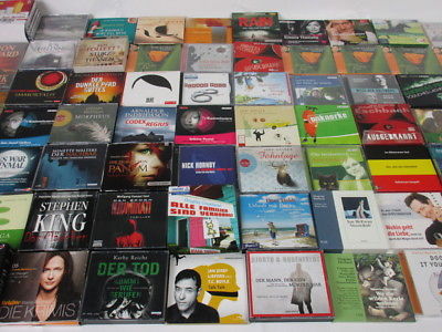 CDs Hörbücher für Erwachsene 73 Stück
