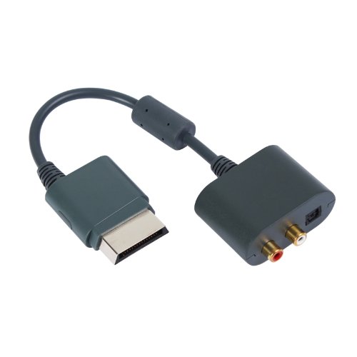 2-TECH 5.1 Surround Audio Kabel Adapter passend für alle XBOX360 Versionen