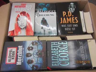 34 Bücher Romane Krimi Thriller Psychothriller  Top Titel Bestseller Paket 1