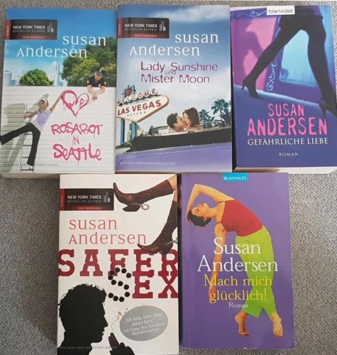 Bücherpaket 5 Susan Andersen Frauenromane