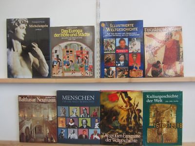 21 Bücher Bildbände Kunst Kultur Geschichte Weltgeschichte