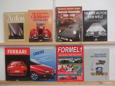 25 Bücher Bildbände Autos Automobile Oldtimer Formel 1 Ferrari Sportwagen